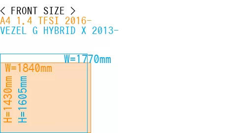 #A4 1.4 TFSI 2016- + VEZEL G HYBRID X 2013-